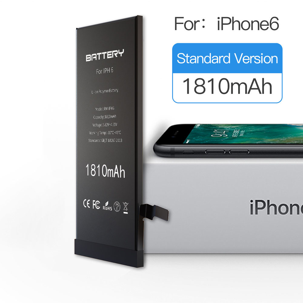 Mobile Phone Apple Iphone 6 Battery 1810 Original Capacity 100% Pure Cobalt