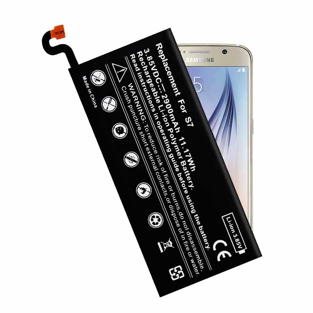 2900mAh Li Ion Polymer Cellphone Battery Safety Samsung Galaxy S7 Edge Battery