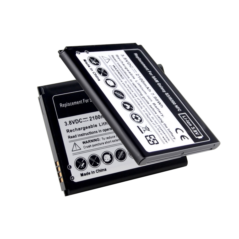 Durable Samsung Internal Battery 2100mAh For Sumsung Galaxy S3