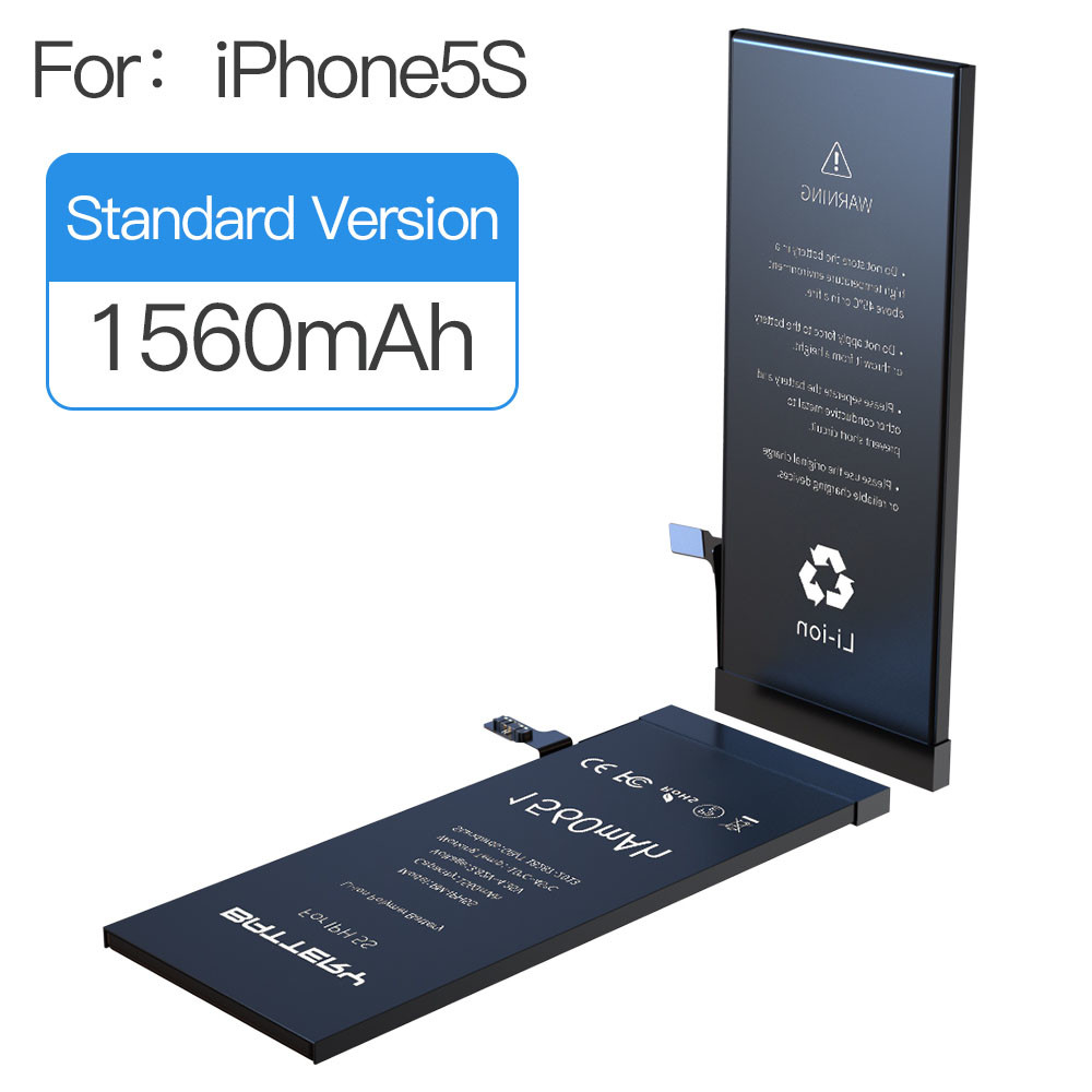 for iPhone 5S Replacement Battery 1560mAh with FREE TOOLS & ADHESIVE
