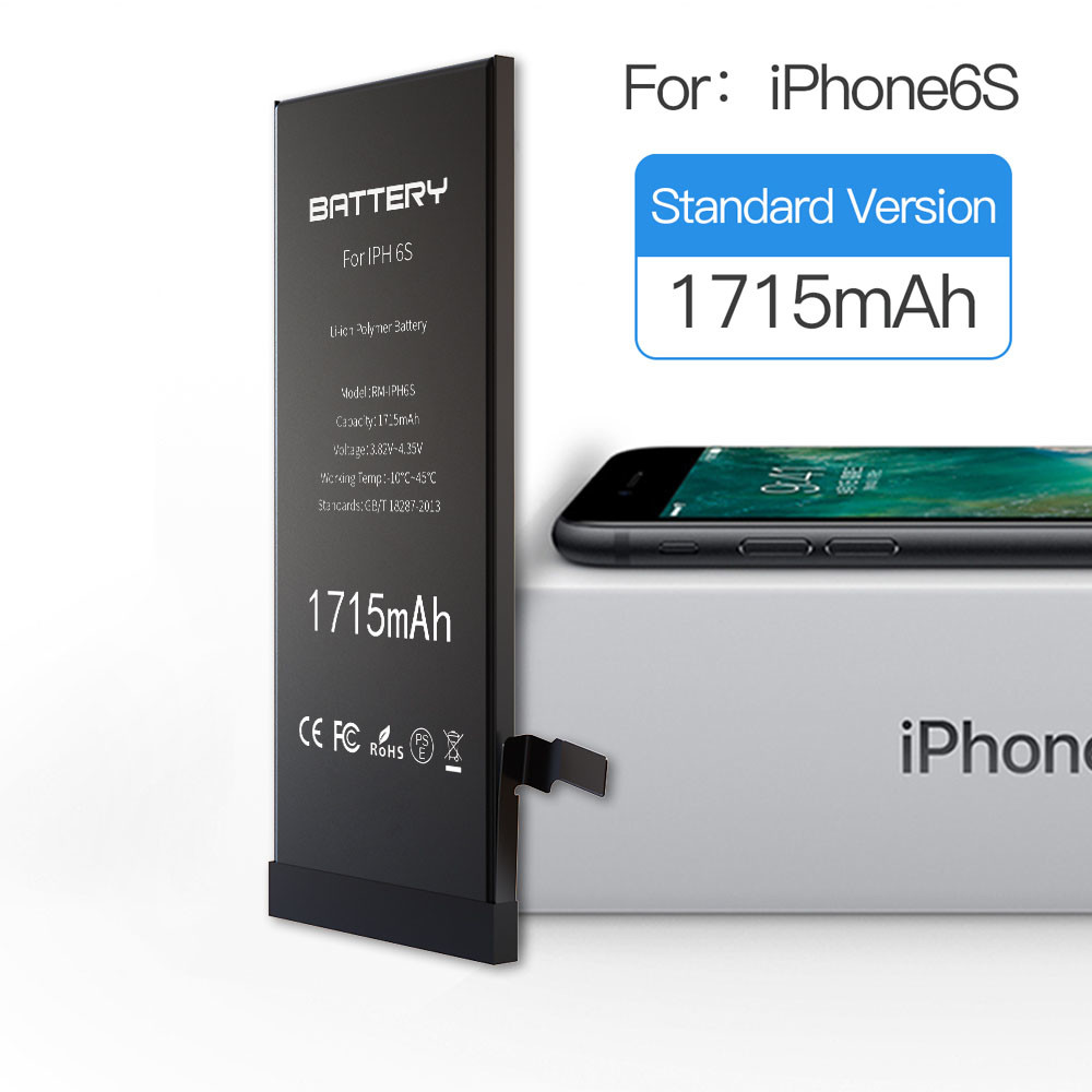 MSDS UN38.3 Apple Iphone 6s Battery 1715mAh Li - Ion Polymer 12 Months Warranty